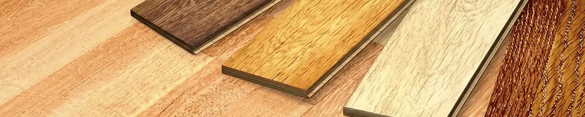 Cork floor boards close-up in Fargo, ND